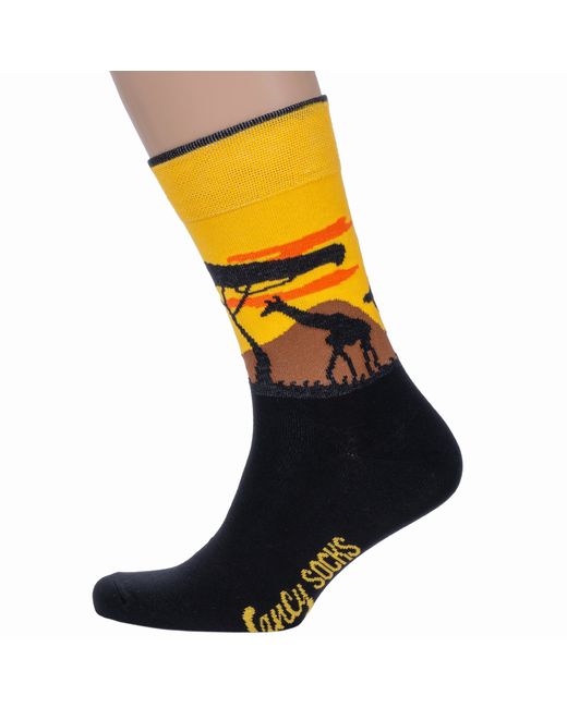 Para Socks Носки FS10 черные желтые