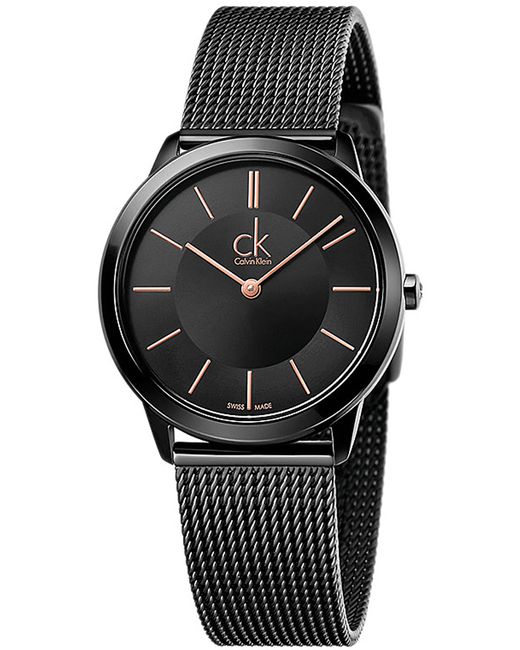 Calvin Klein Наручные часы Minimal Classic 35mm черные