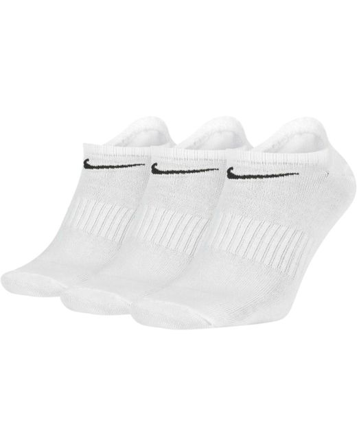 Nike Комплект носков унисекс белых