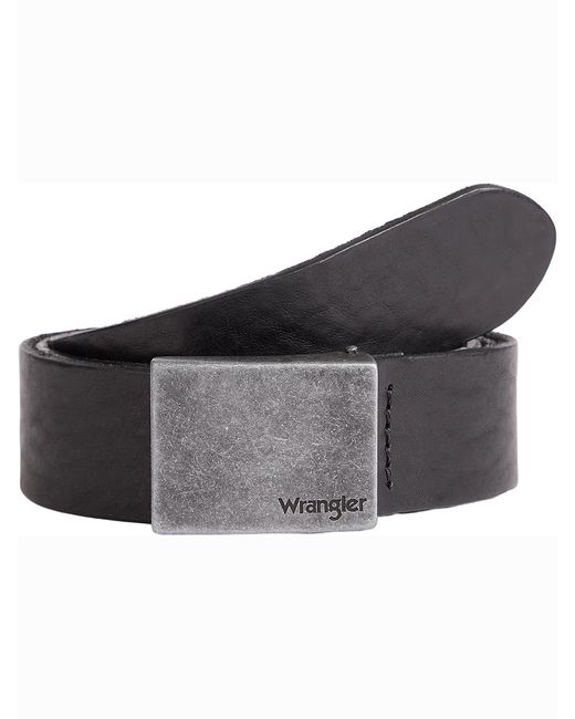 Wrangler Ремень унисекс Plate Buckle Belt 85 см