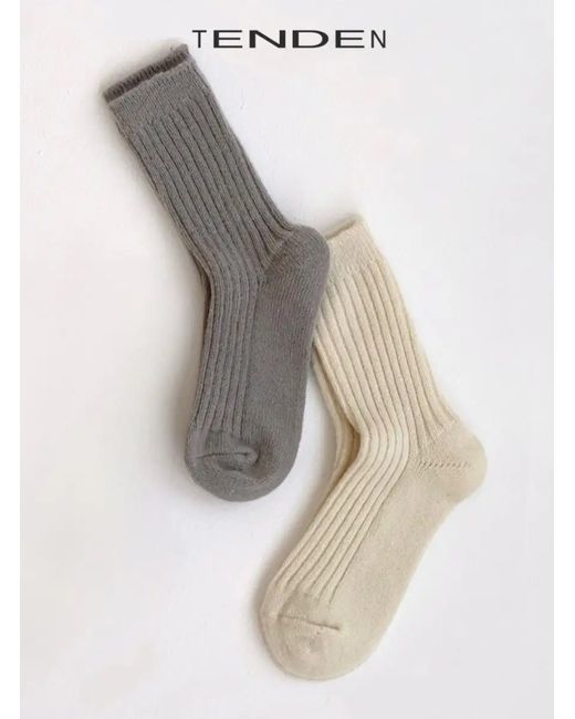 Tenden Комплект носков женских WSF21/33M разноцветных 2 пары