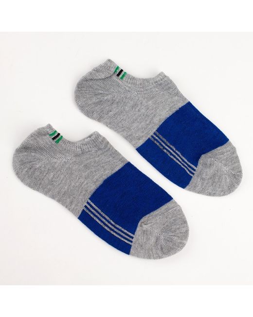 Minaku Комплект носков укороченные 3 пары синий красный размер 39-42