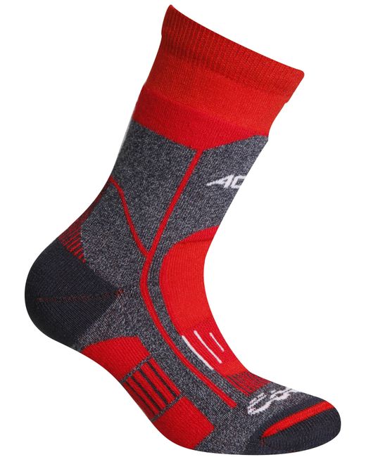 Accapi Носки Socks Trekking Ultralight Jr черные красные 27-30 EU