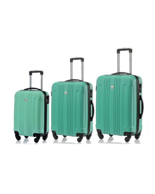 L'Case Комплект чемоданов Bangkok мятный