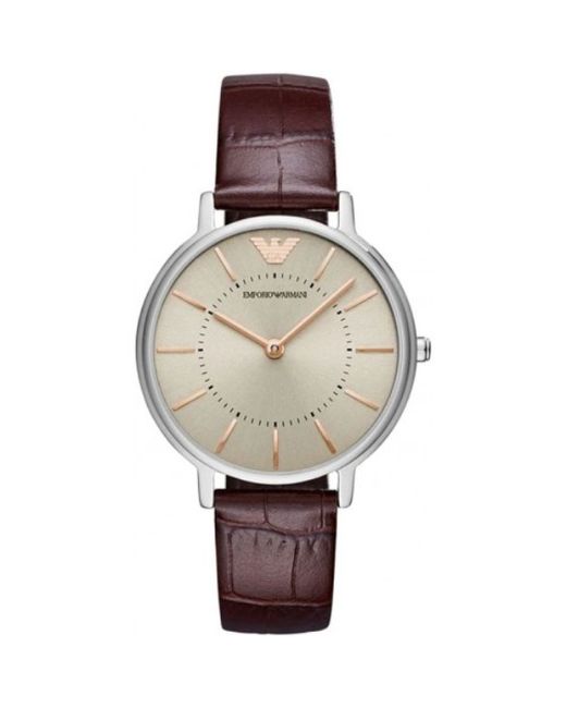 Emporio Armani Наручные часы AR11063 коричневые
