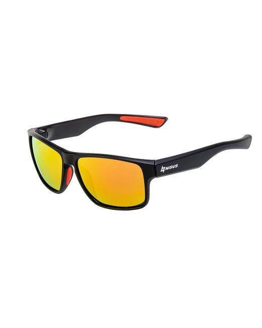 Nisus Спортивные солнцезащитные очки унисекс N-OP-LZ0471 оранжевые