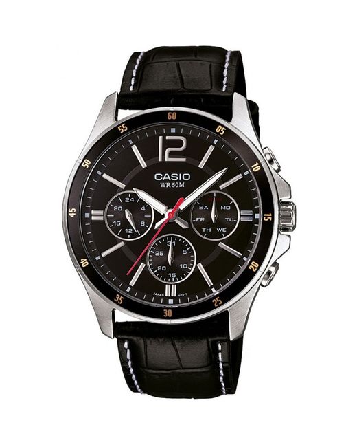 Casio Наручные часы MTP-1374L-1A черные