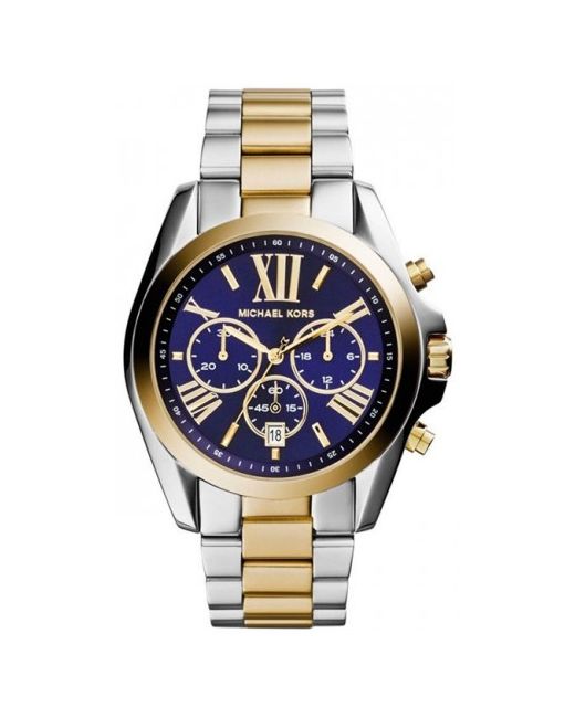 Michael Kors Наручные часы унисекс MK5976 серебристые/золотистые