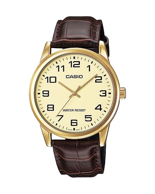 Casio Наручные часы MTP-V001GL-9B коричневые
