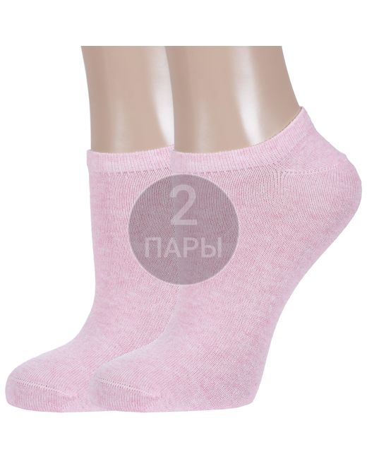 Борисоглебский трикотаж Комплект носков женских 2-6С733 розовых