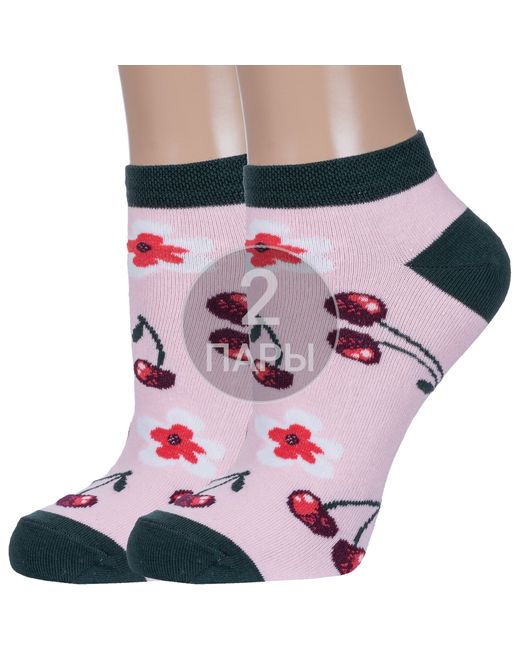 Красная Ветка Комплект носков женских 2-С-1251 розовых 2 пары