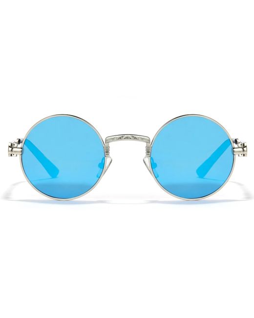 Cyxus Солнцезащитные очки унисекс Polarized Sunglasses 1940 голубые
