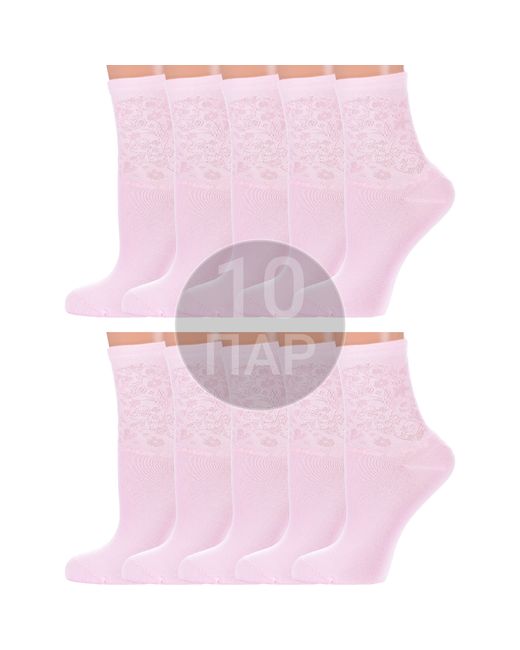 Красная Ветка Комплект носков женских 10-С-1475 розовых