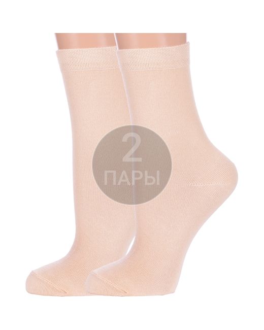 Para Socks Комплект носков женских 2-L1 бежевых 2 пары