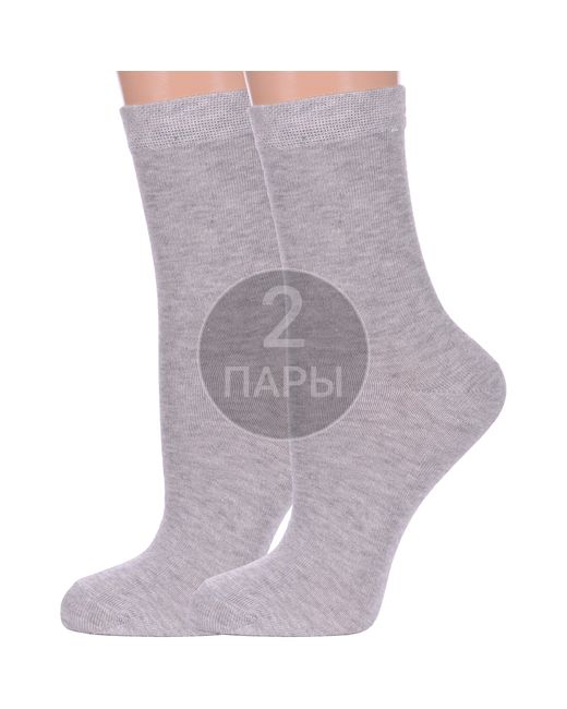 Para Socks Комплект носков женских 2-L1 серых 2 пары
