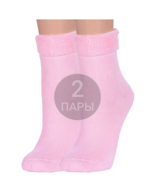 Para Socks Комплект носков женских 2-L2D005 розовых 2 пары