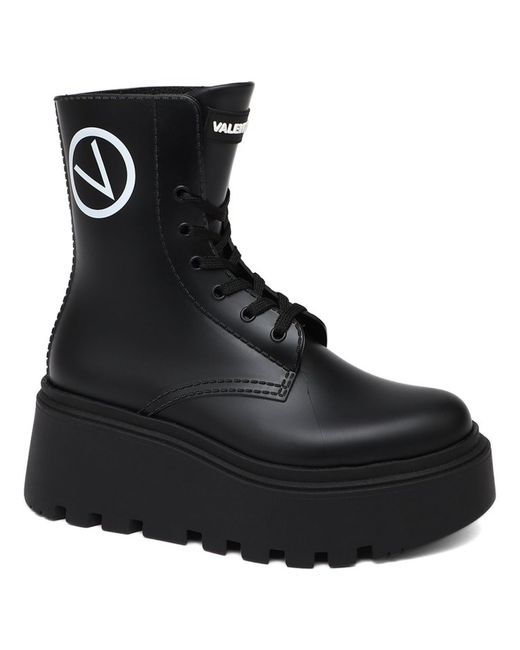 Valentino Резиновые ботинки черные