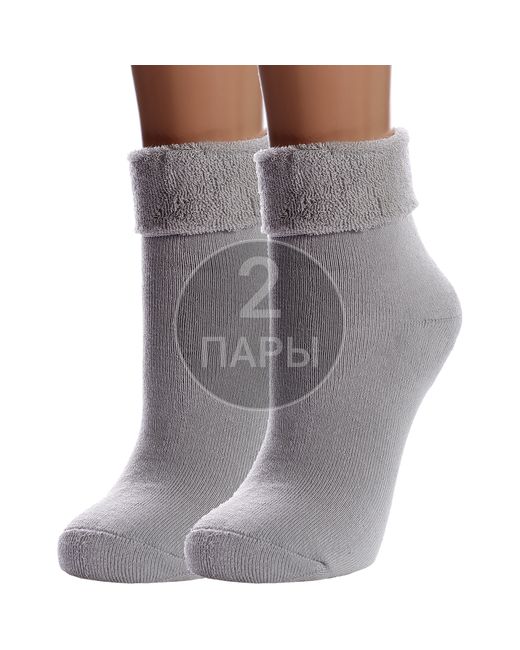 Para Socks Комплект носков женских 2-L2D005 серых 2 пары