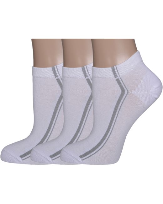 Lorenzline Комплект носков женских 3-С8 белых