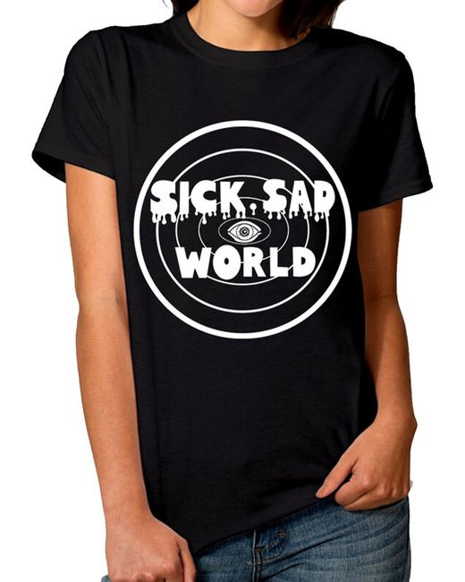DreamShirts Studio Футболка Дарья Sick Sad World 606-daria-1 черная