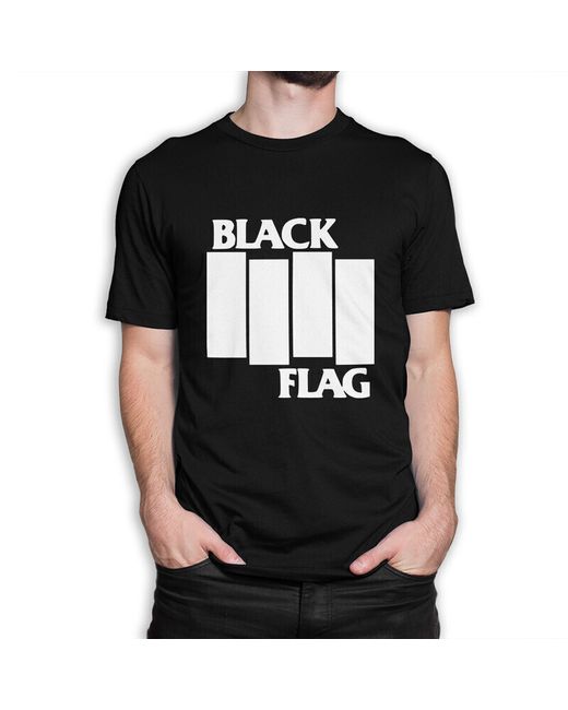 Dream Shirts Футболка Black Flag 1000570-2 черная