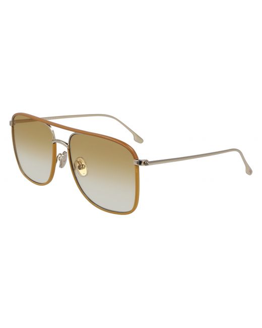 Victoria Beckham Солнцезащитные очки VB210SL бежевые