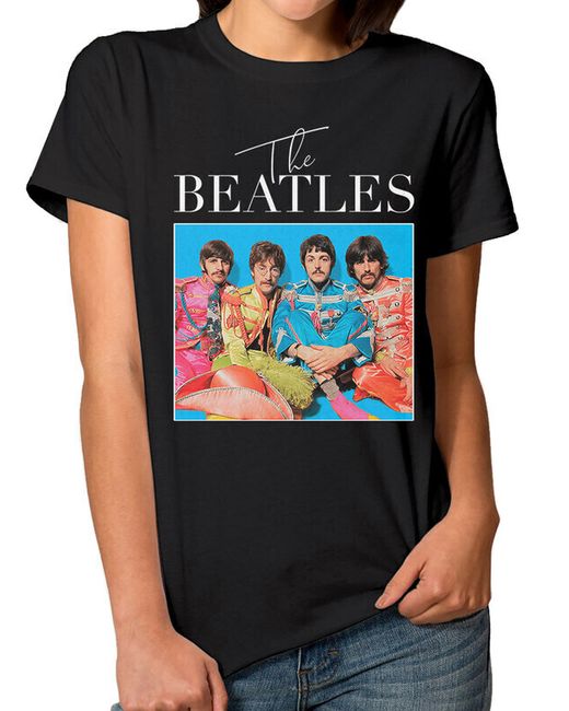 Dream Shirts Футболка The Beatles 1000954-1 черная