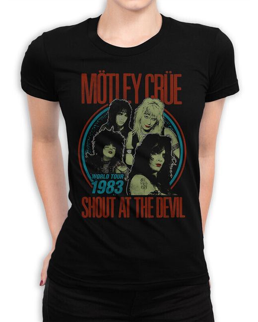Dream Shirts Футболка Motley Crue 5000771-1 черная