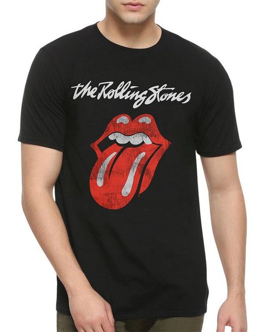 DreamShirts Studio Футболка The Rolling Stones ROL-02961-2 черная