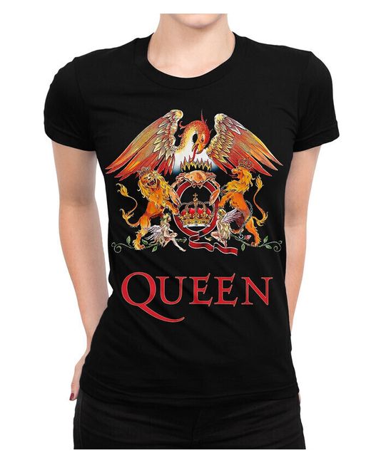 Dream Shirts Футболка Группа Queen 1000291-1 черная