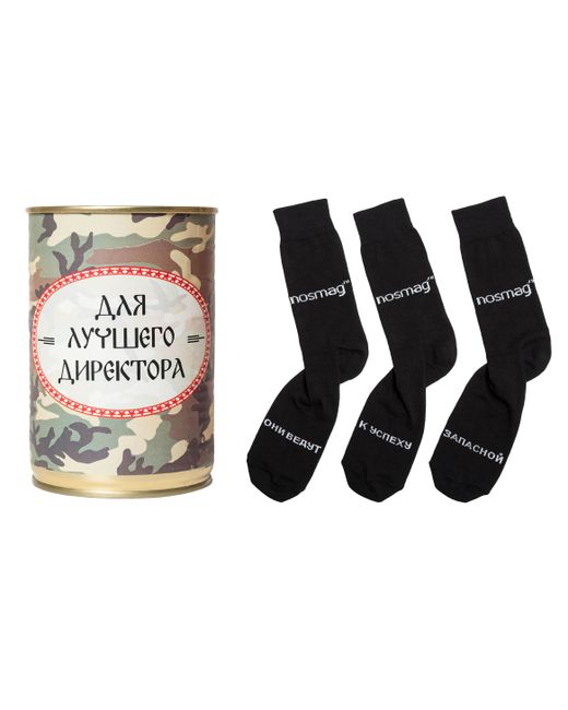 Носмаг Подарочных набор носков мужских 1БАНПрофС черных