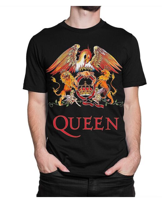 Dream Shirts Футболка Группа Queen 1000279-2 черная