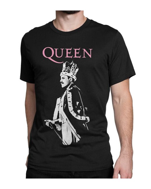 Dream Shirts Футболка Фредди Меркьюри Queen 1000259-2 черная