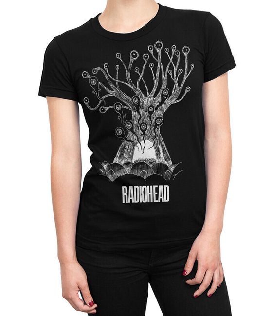 Dream Shirts Футболка Radiohead 5000683-1 черная