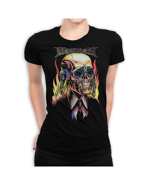 Dream Shirts Футболка Megadeth 1000623-1 черная