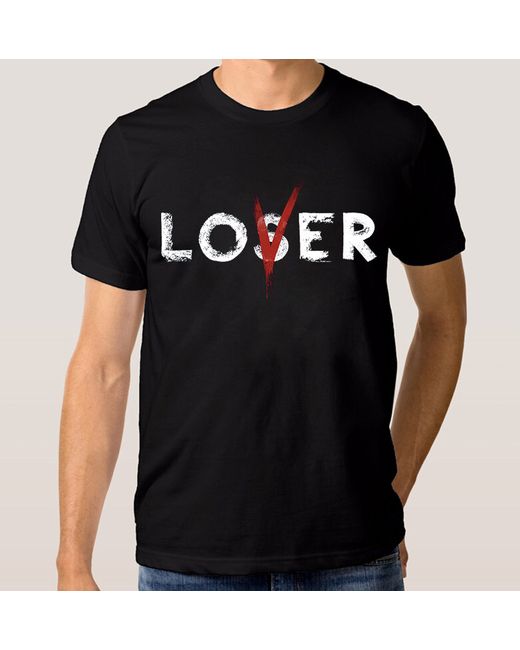 DS Apparel Футболка Loser Lover Оно 556185-2 черная