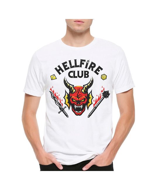 DS Apparel Футболка Hellfire Club Очень странные дела 2