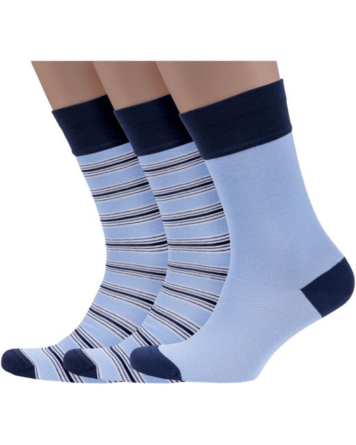 Lorenzline Комплект носков мужских 3-Е25 разноцветных