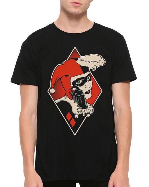 Dream Shirts Футболка Харли Квинн 5000834-2 черная