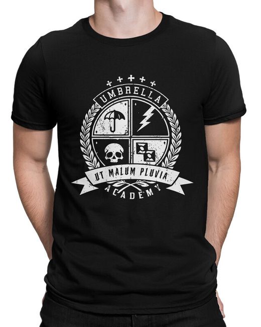 Dream Shirts Футболка Академия Амбрелла 1001051-2 черная