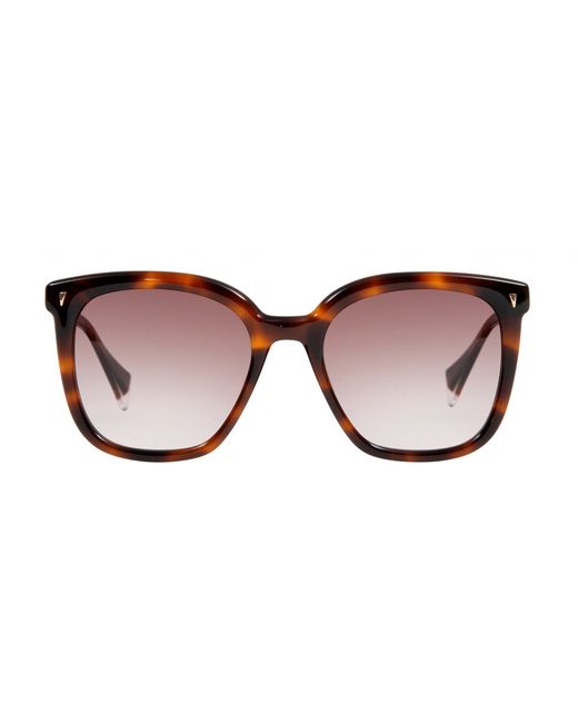 Gigibarcelona Солнцезащитные очки HELEN бордовые