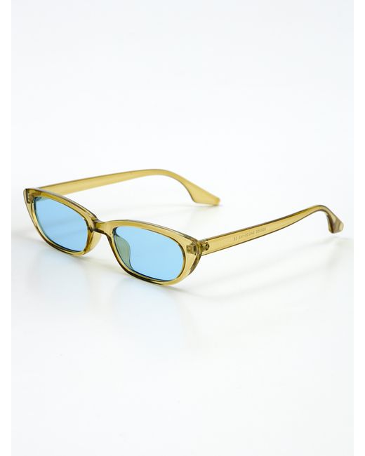 Resin Солнцезащитные очки Trdglass голубые