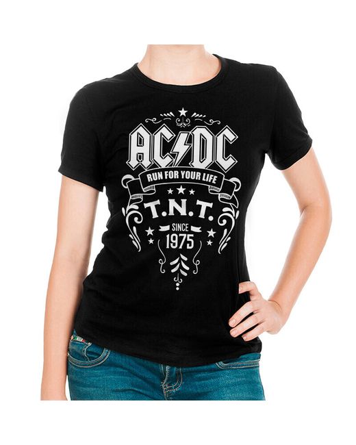 Dream Shirts Футболка AC/DC ACDC 1000777-1 черная