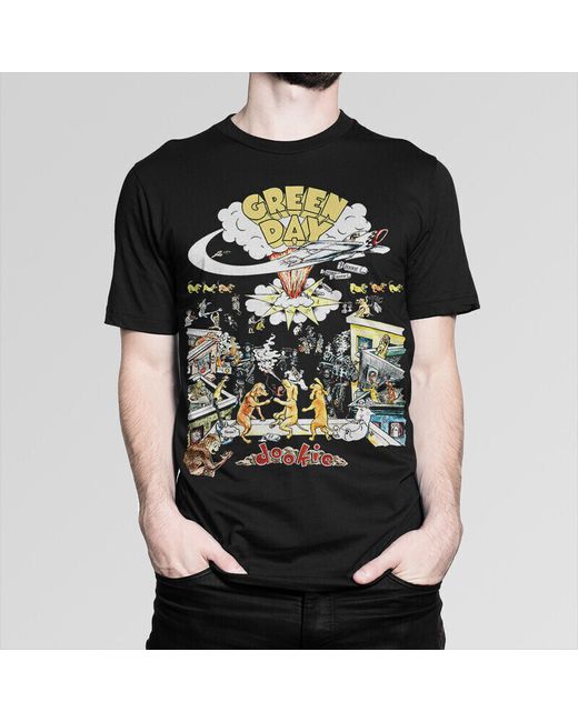 Dream Shirts Футболка Green Day 1000657-2 черная