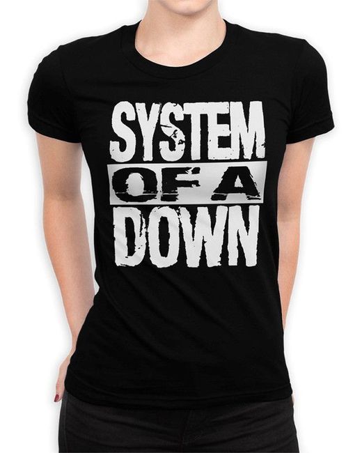 DreamShirts Studio Футболка System of a Down 1 черная