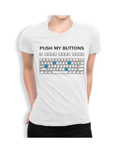 DS Apparel Футболка Push My Buttons 987356-1