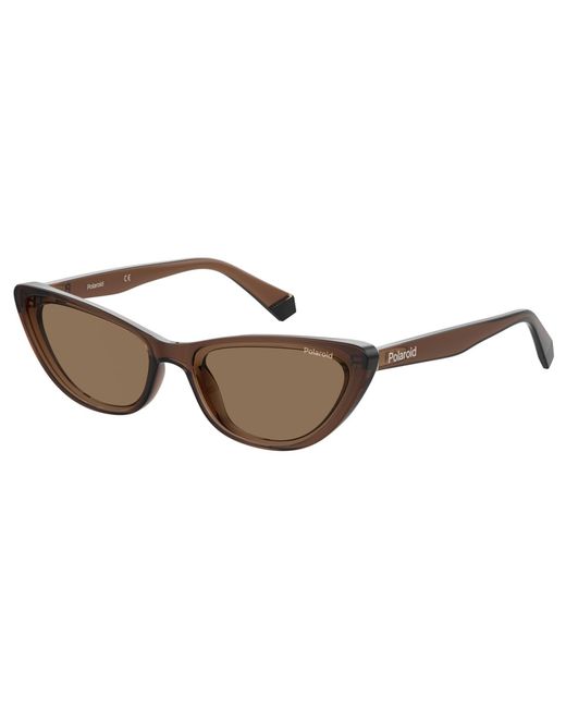 Polaroid Солнцезащитные очки PLD 6142/S коричневые