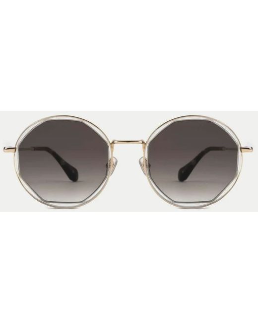 Gigibarcelona Солнцезащитные очки ALBA коричневые