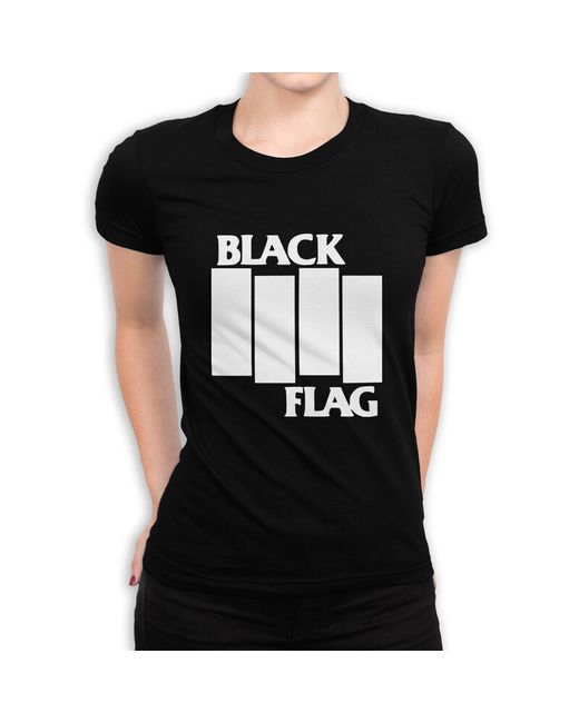 Dream Shirts Футболка Black Flag 1000570-1 черная