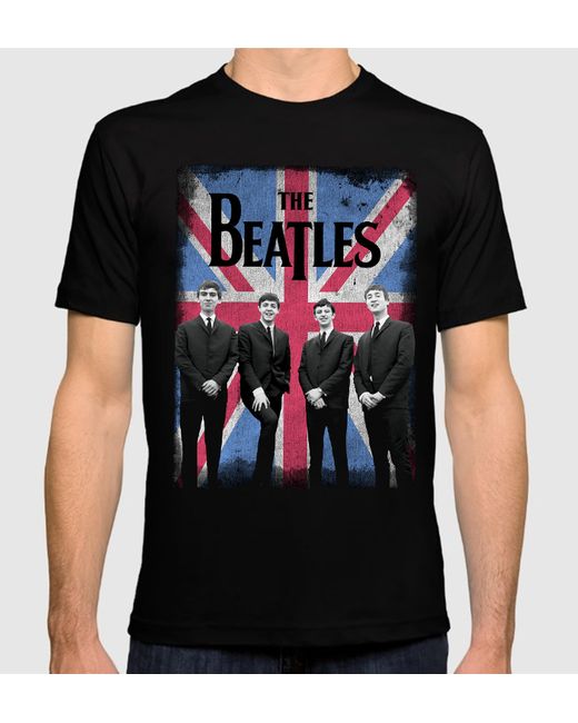 DS Apparel Футболка The Beatles 556181-2 черная